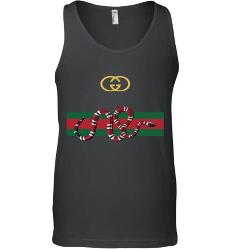 gucci tank top replica|gucci lace snake tank top.